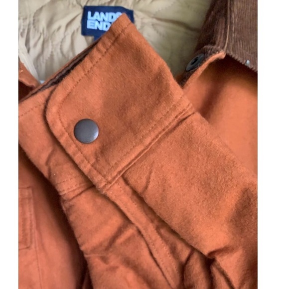 LANDSEND Men’s Moleskin Shirt Jacket - Picture 3 of 6